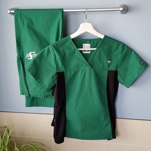 Rider Gear exclusive scrub top and pants